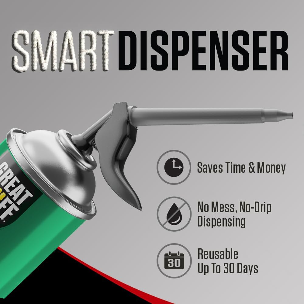 Great Stuff 99112849 Smart Dispenser Pond & Stone, 12 oz, Black