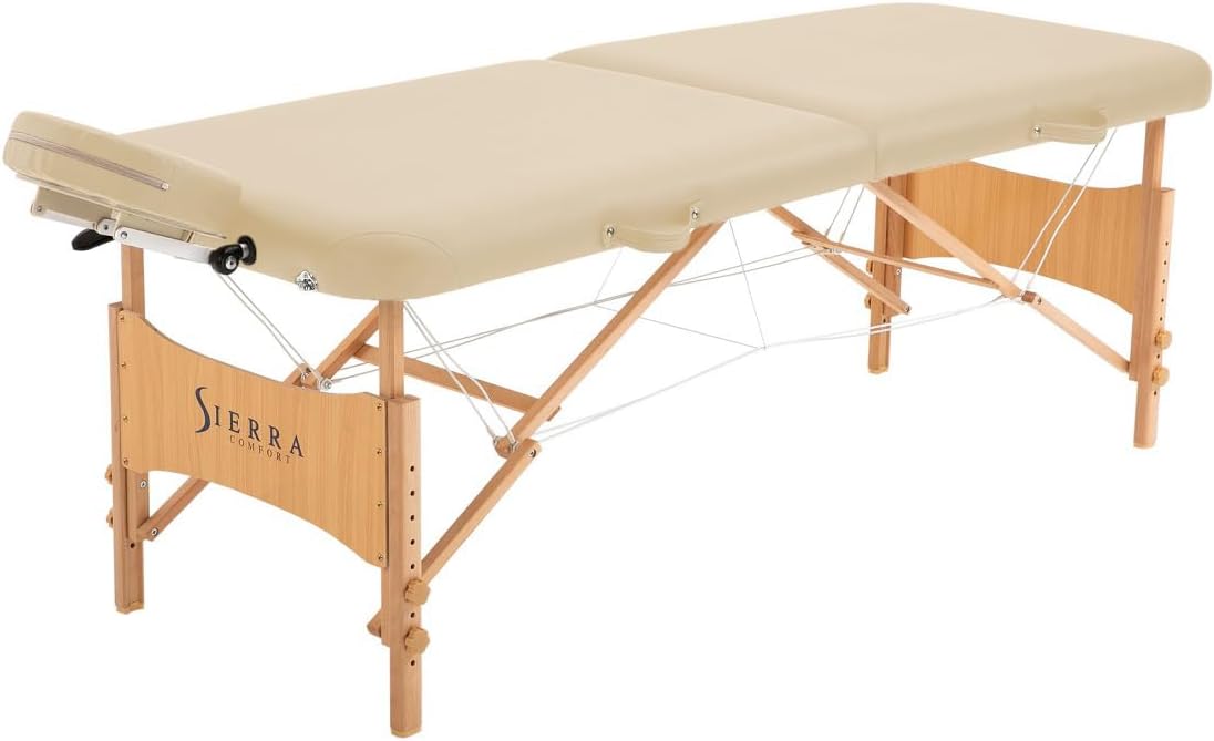 Sierra Comfort Preferred Portable Massage Table (Black), SC-501A
