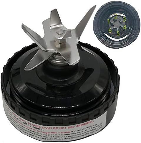 joystar 2 pcs replacement blade for 1500W Ninja Mega Kitchen System Blender/Food Processor with BL770A 30/ BL770 30/BL773CO 30/BL771 30/BL772 30 and