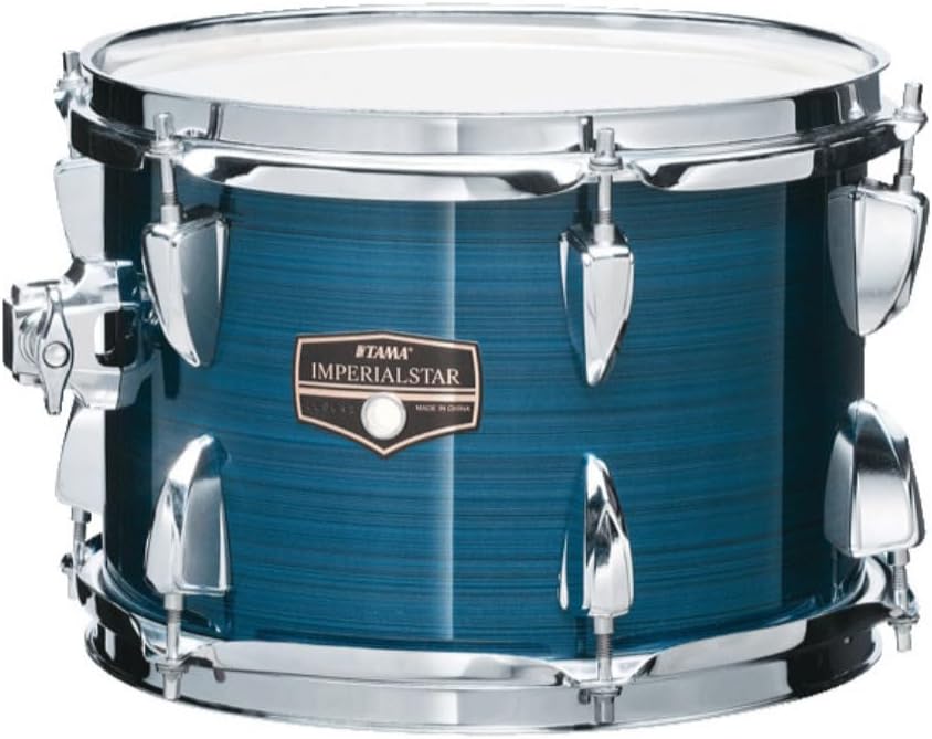 Tama Imperialstar Complete Drum Set - 5-piece - 20" Kick - Hairline Blue