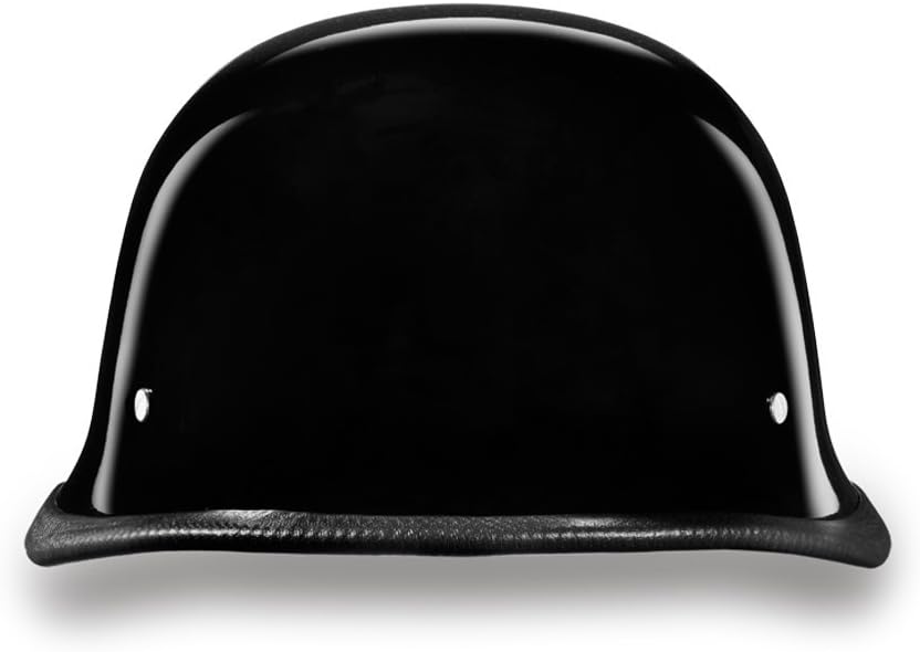 Daytona Half Shell German Motorcycle Helmets, DOT Approved for Superior Safety and Style – Comfortable, Durable, and Perfect for Riders Who Want a Retro Look with Modern Protection Standards