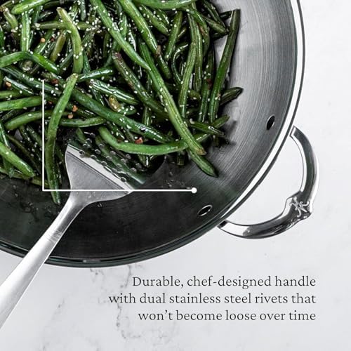 Hestan ProBond Forged - Professional Clad Stainless Steel Wok, 14-Inches, Induction Compatible