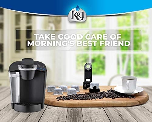 K&J Replacement Keurig Starter Kit for 1.0 Brewers - Includes Filter Holder And 6-pack of Compatible Water Filters