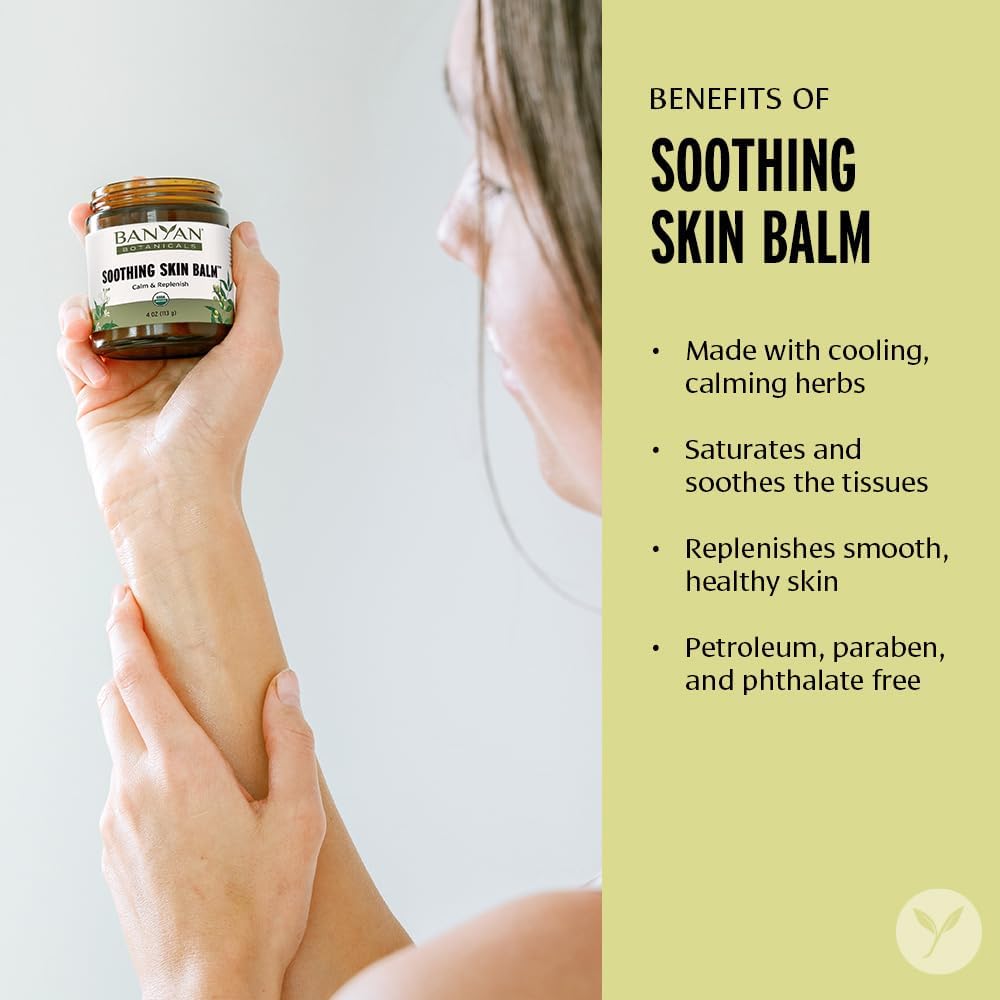Banyan Botanicals Joint Balm – Organic Balm for Joints with Boswellia and Guggulu – for Supporting Comfortable Joints and Overall Joint Health – 4 oz – Non-GMO Sustainably Sourced Petroleum Free