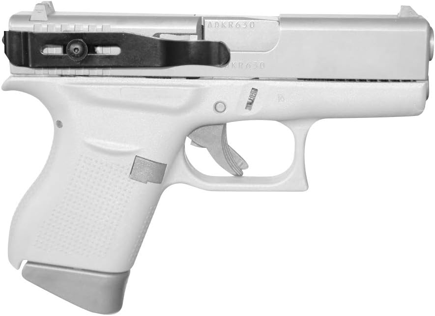 ClipDraw Gun Clip, Low Profile Slim Concealed Carry Easy Install American Made