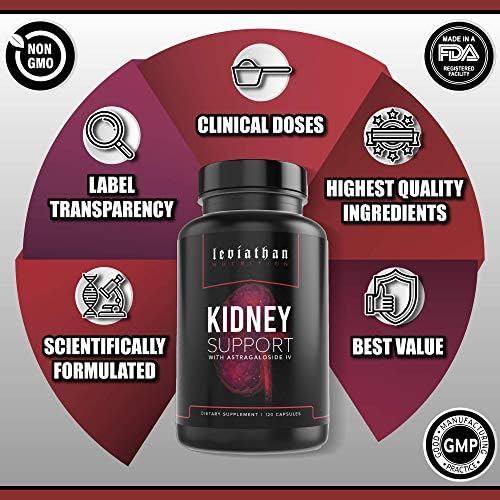 Leviathan Super Kidney Cleanse & Urinary Detox Formula | Optimal Kidney Health & Gallbladder Formula | Full Restore & Detox - Manage Kidney Stones