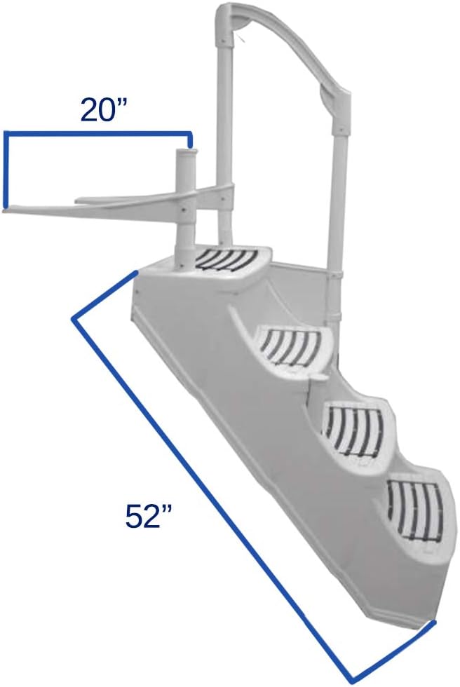 Champlain Plastics Drop in Step for Above Ground Pools