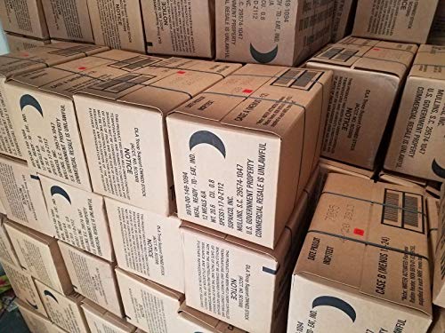 Military MREs Box A and Box B NSP/Test Date 03/2021 | Ready-to-Eat Shelf-Stable Meal | Genuine Military Surplus | Long Shelf Life