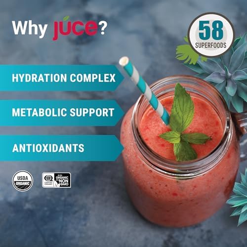 Terra Kai Organics Juce Hydrate Powder with Coconut Water and B12, Tropical