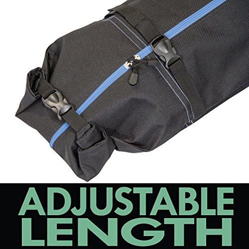 Athletico Ski Bag and Ski Boot Bag Combo - Ski Bags for Air Travel - Unpadded Snow Ski Bags Fit Skis Up to 200cm - For Men, Women, Adults, and Children