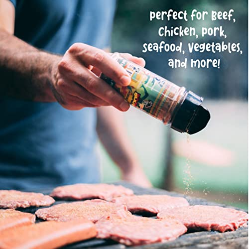 Reggae Spice Booyah Jamaican Jerk Seasoning | Authentic Caribbean Dry Rub Powder Mix for Cooking Meats, Chicken, Beef, Pork, Seafood, Vegetables