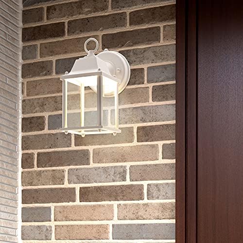 Maxxima LED Aged Bronze Outdoor Wall Light, Photocell, 650 Lumens 3000K