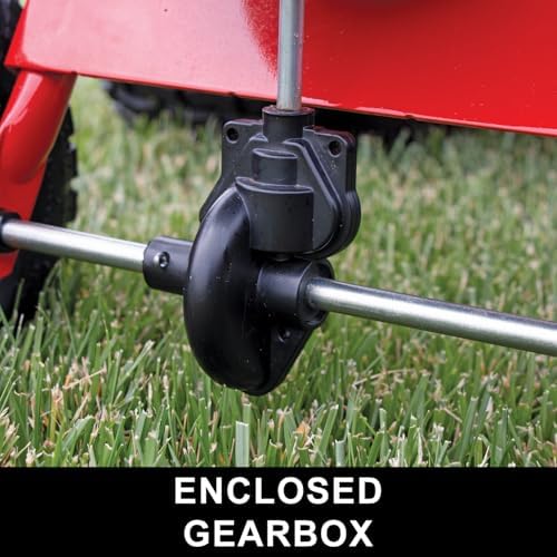 CRAFTSMAN Universal Tow Behind Broadcast Spreader for Seed, Fertilizer, and Ice Melt, 85 lb Capacity with Direct Rod Flow Control