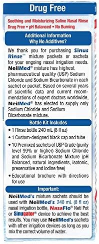Sinus Rinse Adult Bottle Kit 8 Oz