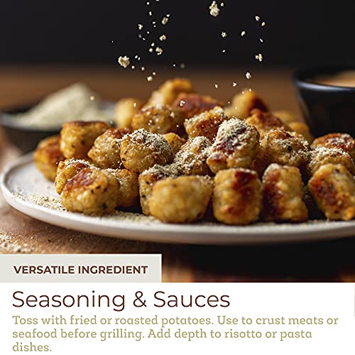 Fresh & Wild | Premium Truffle Parmesan Black Garlic Seasoning | Heighten Umami-Rich Foods, Toss with French Fries