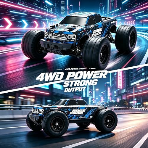 HAIBOXING RC Cars 1/18 Scale 4WD Off-Road Monster Trucks with 36+KM/H High Speed