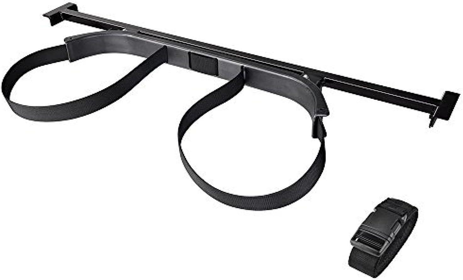 AW Universal Golf Bag Attachment Golf Bag Holder Bracket Rack for Golf Cart | Rear Seat Black