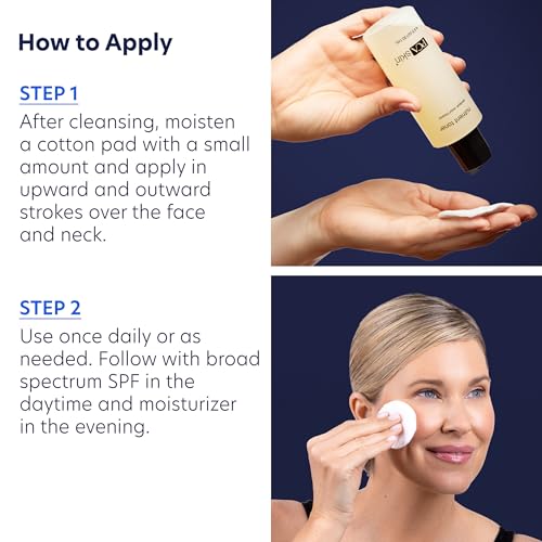 PCA SKIN Nutrient Toner, Brightening Exfoliator, 4.4 oz | Nourishing Face Toner for Refining Pores, Brightens for a Healthy Glow, For Dry, Sensitive