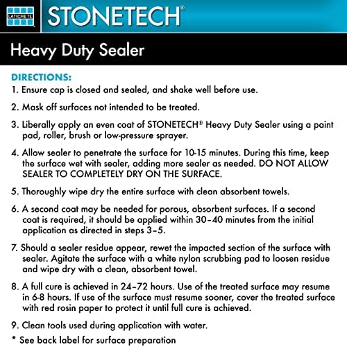 STONETECH Heavy Duty Sealer, 1 Quart 32OZ (946ML) Bottle