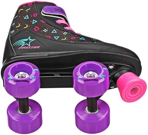 Roller Derby Firestar Youth Skates for Girls, Boys, Beginners, Kids