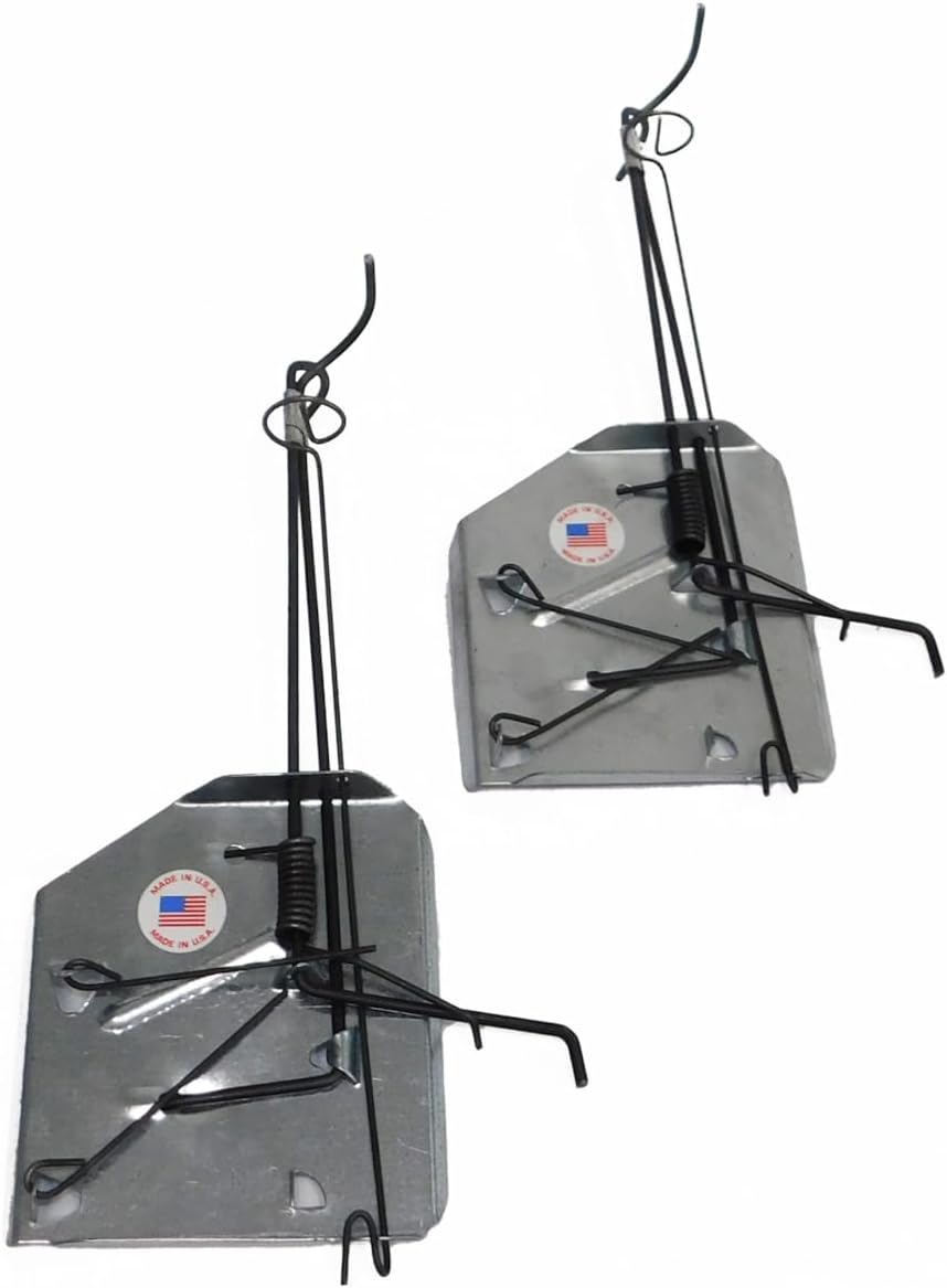 Cinch Traps Mole Trap Kit: Two Traps With Mole Tunnel Flags And Instructions - By - Made In America
