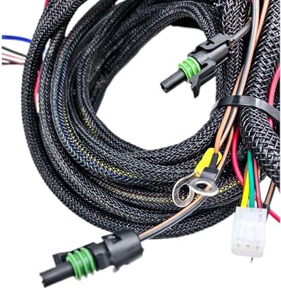 26345 Truck Side Main Control Wire Harness 3 Pin 3 Plug Compatible for Fisher Western Snow Plow Ultramount Isolation Module System 412404