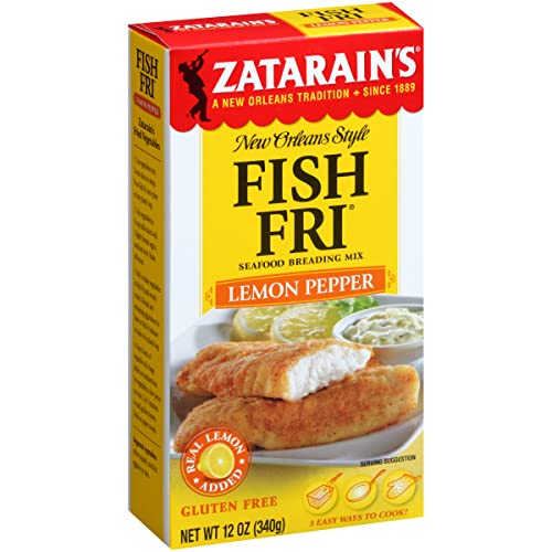 Zatarain's Lemon Pepper Fish Fri, 12 oz