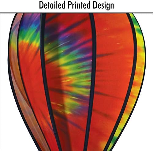 In the Breeze 0990 USA Flag 10-Panel Hot Air Balloon Wind Spinner