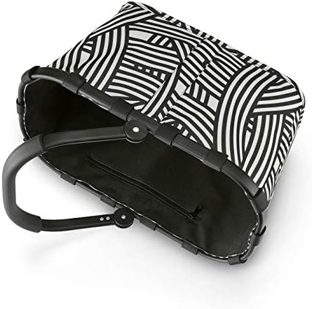 Reisenthel carrybag Luggage- Carry-On Luggage Black-and-White, Black-and-white, One Size, modern
