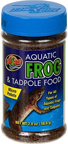Zoo Med Aquatic Frog and Tadpole Food, 12 Ounces Each, Made in The USA (12 Ounces)