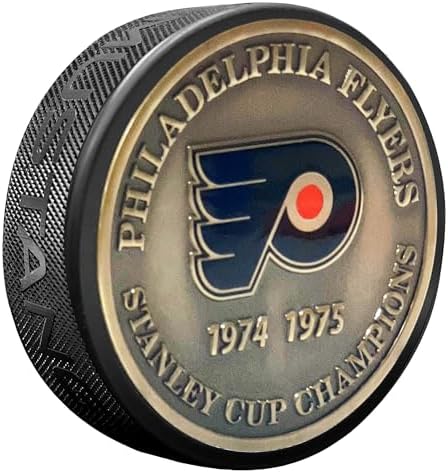 Sports Decor Stanley Cup Years Gold Medallion Puck