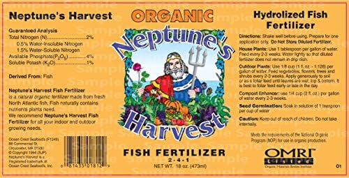 Organic Fish Fertilizer, 1-Pt.