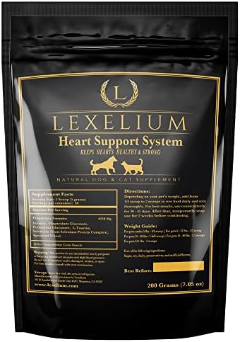 Heart Support for Dogs & Cats with Taurine, Circulation Powder Formula 200g