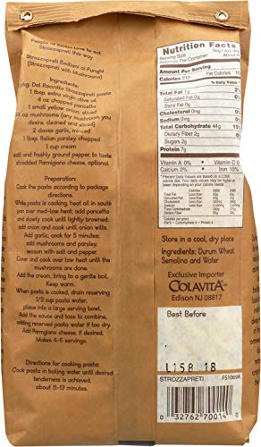 Dal Raccolto Strozzapretti Pasta, 1 lb