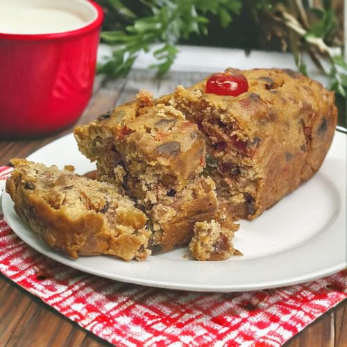 Handmade Bourbon-Soaked Fruitcake, 1lb, Monastery Baked Good handmade by Nuns of St. Benedict