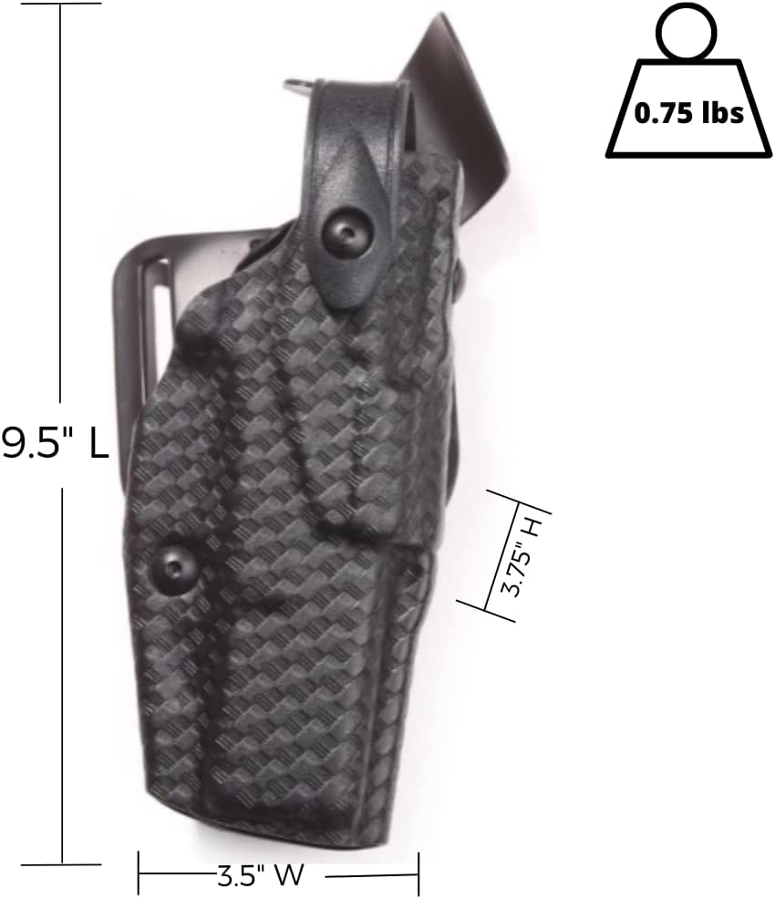 Safariland 6360 ALS/SLS Mid-Ride Duty Rated Level III Retention Holster