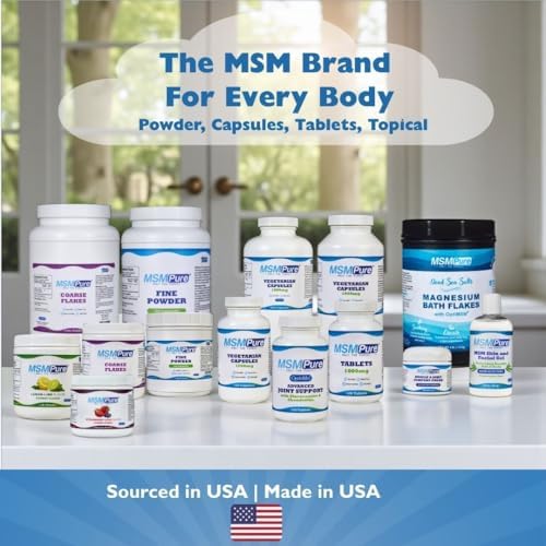 KALA HEALTH MSMPure Advanced Joint Support Tablets – Glucosamine, Chondroitin, OptiMSM, Ester-C & Manganese for Joint Health, Flexibility & Mobility – Vegetarian-Sourced Glucosamine, 360 Count