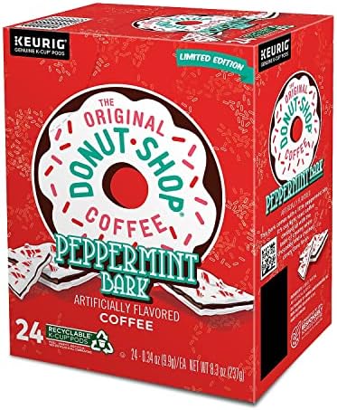 The Original Donut Shop Peppermint Bark K-Cup Pods, 24/box