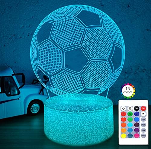 i-CHONY Dinosaur Toy T-Rex 3D Night Light for Kids, 16 Colors Dimmable Dinosaur Led Light with Remote & Smart Touch