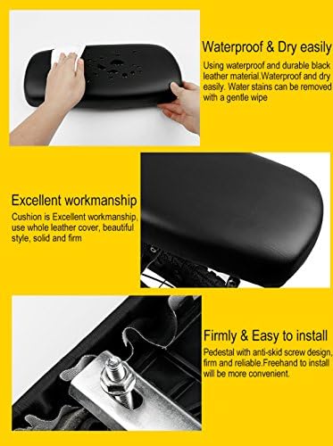 TOPCABIN Bicycle Manned Cushion Mountain Bike Back Shelf Seat Cushion Manned Comfortable Saddle Children Back Seat