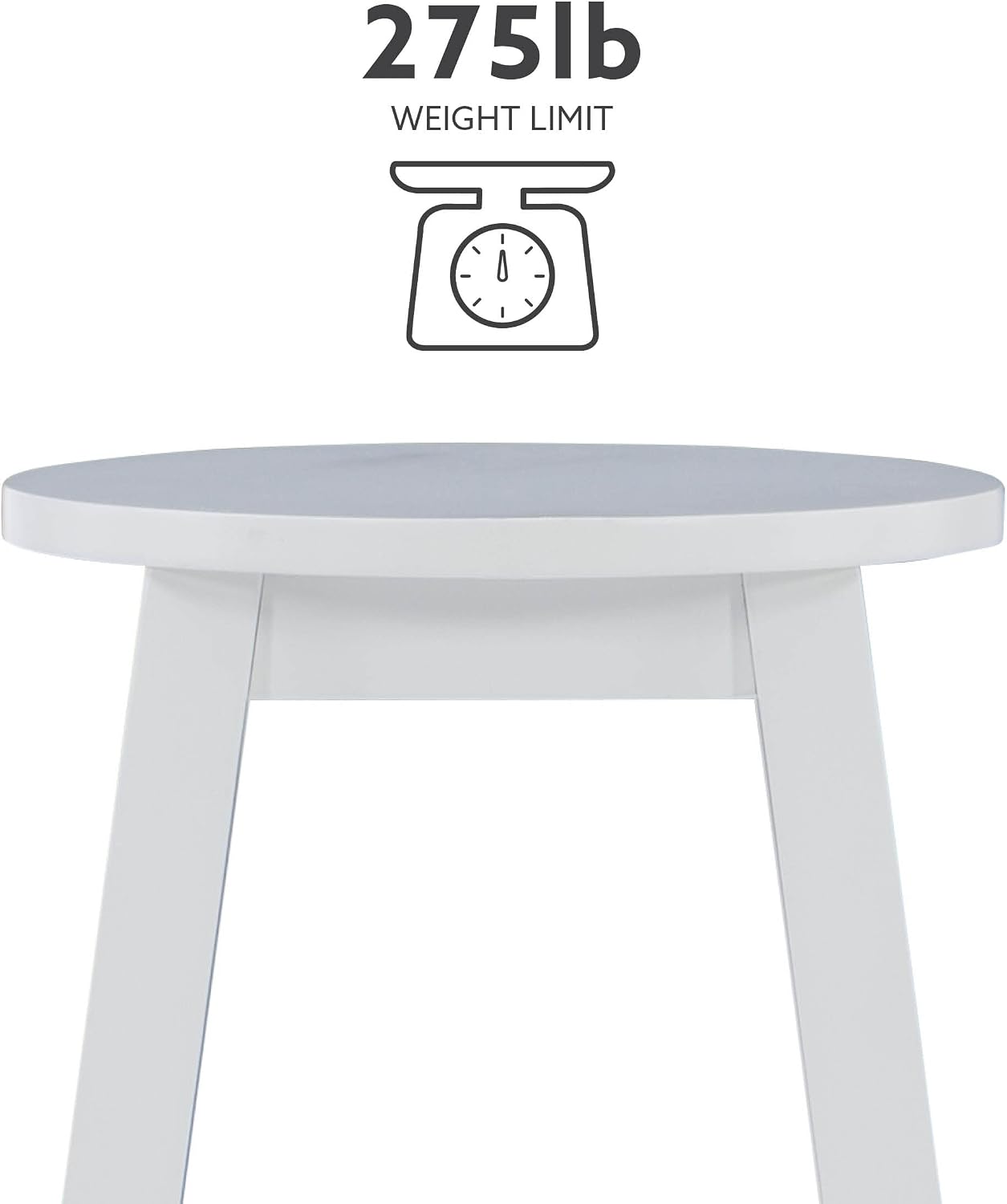Linon 29-Inch Barstool With Round Seat