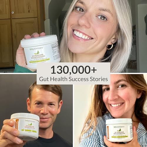 Microbiome Breakthrough Gut Support Powder Chocolate Flavor With Lactobacillus Strains