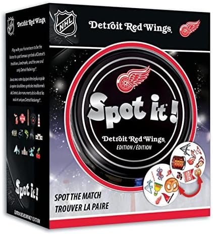 Masterpieces NHL Unisex-Teen Spot It! Card Game