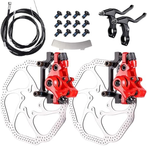 Bike Disc Brake Kit With Front and Rear Caliper、160mm Bike Rotor