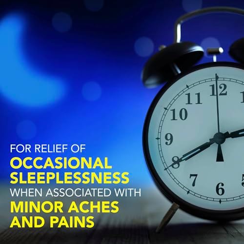 GoodSense Ibuprofen PM, Ibuprofen 200 mg and Diphenhydramine Citrate 38 mg Tablets, Pain Reliever and Nighttime Sleep-Aid