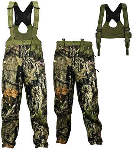 Piedmont Waterproof Convertible Camo Hunting Bib Pant (MO Break Up Country, XL)