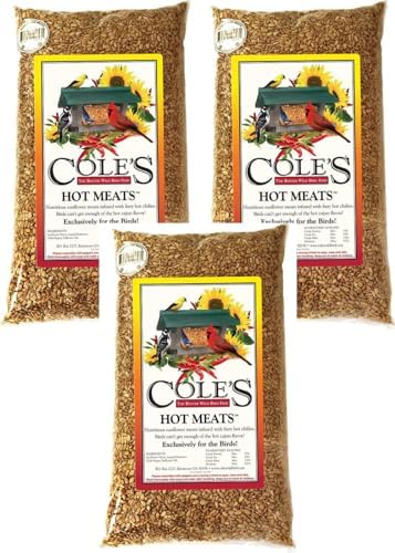 Cole's HM05 Hot Meats Bird Seed, 5-Pound
