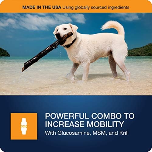 VetIQ Hip & Joint Supplement for Dogs, Chicken Flavored Soft Chews, 90 Count