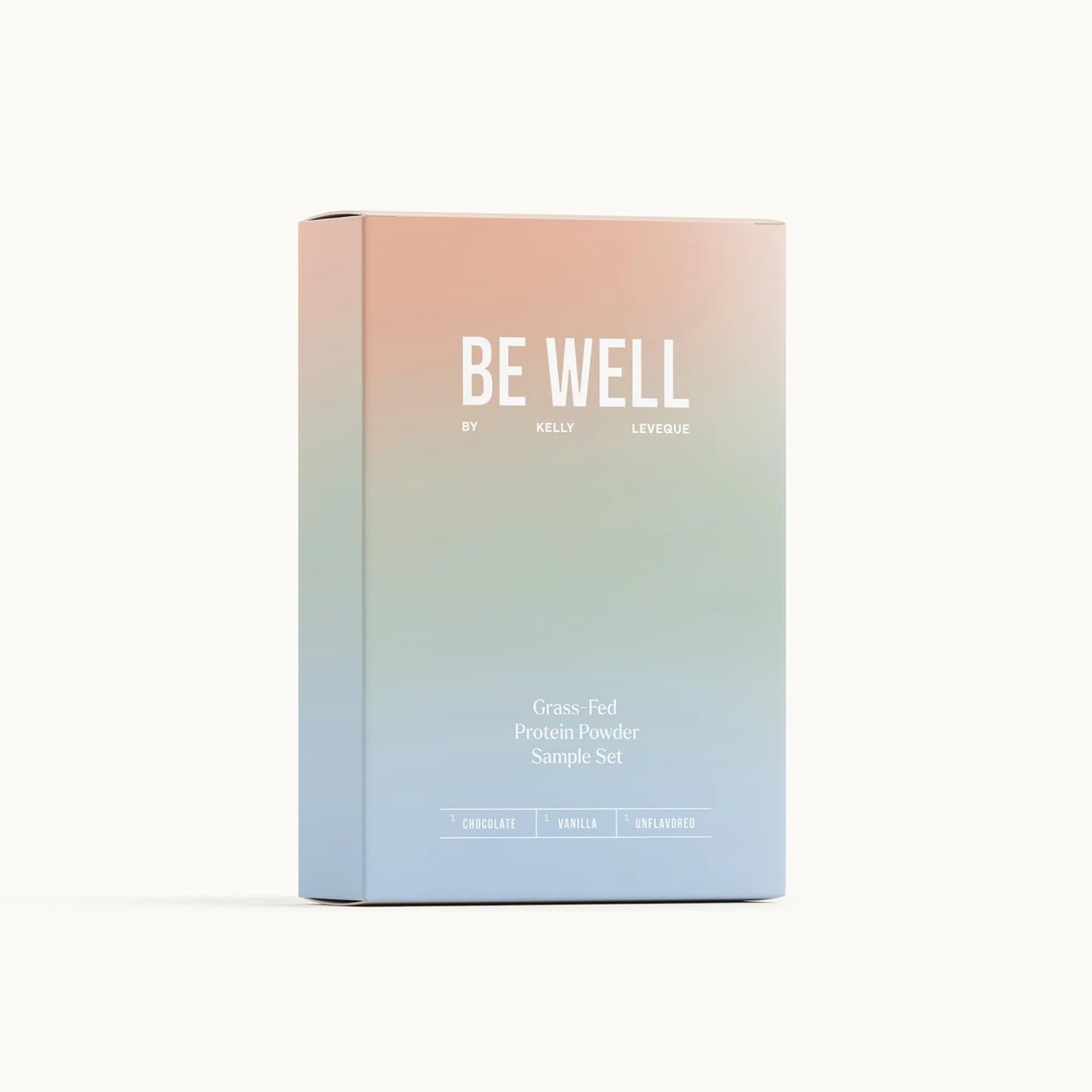 Be Well by Kelly Grass Finished Beef Protein Powder Vanilla Flavor