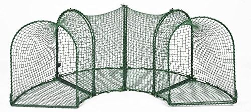 Curves (4) Outdoor Cat Enclosure Green 96" x 18" x 24"